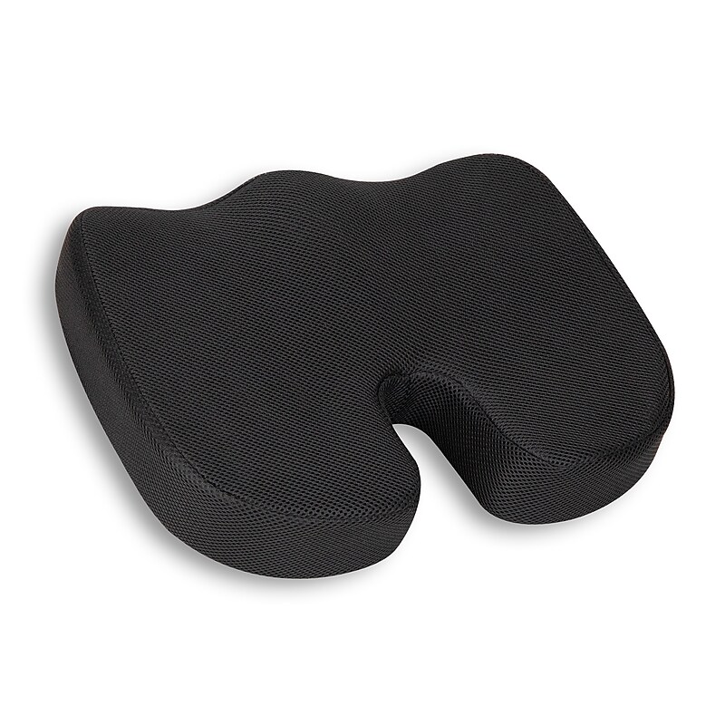 Mind Reader Memory Foam Seat Cushion, Black (SEATMESH-BLK) image 1