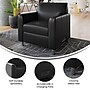 Flash Furniture Agent LeatherSoft Reception Chair, Black/Chrome Legs (BT827U1BKCHR)~#|#~EEF4775E-BFB9-427C-949CFC3FF0CB8BC6_sc7