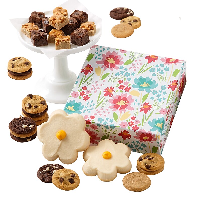 Mrs. Fields Whimsical Wildflower Cookie Box Cookies Variety Pack, 30.4 oz., (25SBOXL011) image 1