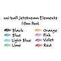 uni-ball Jetsream Elements Ballpoint Pens, Medium Point, 1.0mm, Assorted Ink, 5/Pack (70138)~#|#~EF008BB4-7547-4F3E-BE2E6E347645754C_sc7