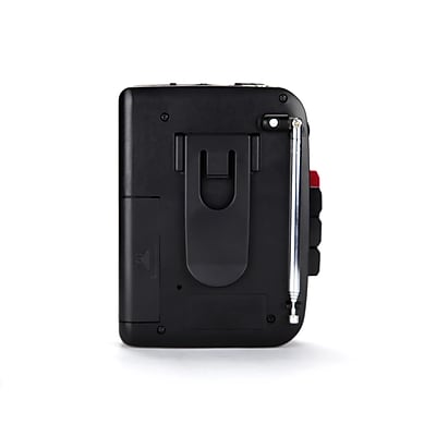 Emerson Portable Cassette Player & Recorder, Black (EPC-1000) – Sansujyuku