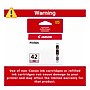 Canon 42 Photo Magenta Standard Yield Ink Cartridge (6389B002)~#|#~EF0AAE5A-DE03-4848-89EA0841009EECF5_sc7