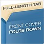 Pendaflex Color File Pocket, 3 1/2" Expansion, Letter Size, Blue (1524E BLU)~#|#~EF0B700B-ADA6-45CF-BEDC34AC16A6F1DF_sc7