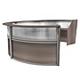 Regency Marque 142"W Curved Reception Desk Workstation, Driftwood Gray (77314GY)~#|#~EF0E88C6-CEA2-4F69-BB5C023A05DBC426_sc7
