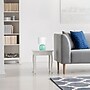 Creekwood Home Round Modern Glass 13.75" LED Table Lamp, Aqua/White (CWT-1015-AW)~#|#~EF11D7EC-ACBD-422D-8CC562FA02597867_sc7