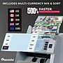 Cassida CRS8500 1-Pocket Business-Grade Mixed Bill Counter & Sorter, Gray (CRS8500)~#|#~EF14E0B4-A0C3-4EE8-AA0B2B6431D2A13B_sc7