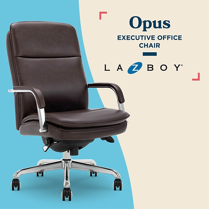 La-Z-Boy Opus Ergonomic Bonded Leather Swivel Executive