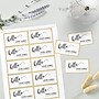 Avery Business Cards, 2" x 3 1/2", White/Gold, 10 Cards/Sheet, 10 Sheets/Pack, 100 Cards/Pack (3327)~#|#~EF2EB444-3C4B-4359-99A99AAC25269B7C_sc7