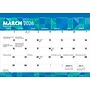 2026 Plato Large Print 15.5" x 11" Monthly Desk Pad Calendar (9798330707089)~#|#~EF30E035-493A-41C8-950F21EB1143217F_sc7