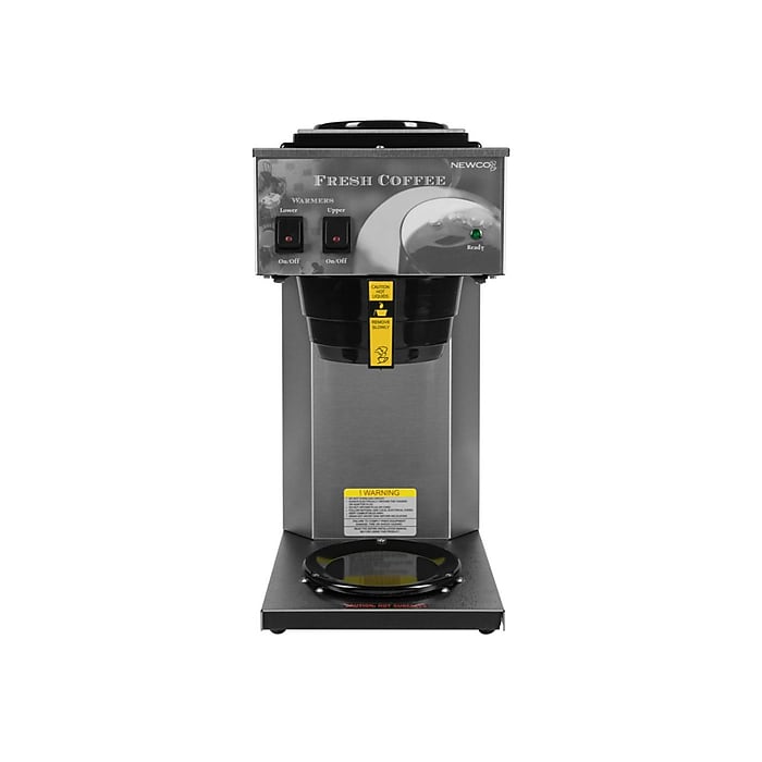 Newco AK-2 12-Cup Commercial Coffee Maker, Gray/Black (AK2) | Staples