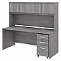 Bush Business Furniture Studio C 72"W Office Desk with Hutch and Mobile File Cabinet, Platinum Gray (STC011PGSU)~#|#~EF3CA9F2-4D8A-48FA-87468EDB5E831E43_sc7