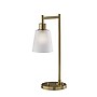Adesso Gio Incandescent Desk Lamp, 22"H, Antique Brass/White (3302-21)~#|#~EF3CF071-BA9D-4856-A89035B1324D092C_sc7