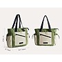 BAGSMART Vega Polyester Tote Bag, Moss (BM0305085AN499)~#|#~EF3E88CE-ECD6-4256-B55F62B0B753849B_sc7