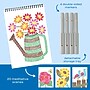 Lifelines FlowArt Stamp by Shape Secret Garden Coloring Book, 20 Pages (LL-16-3150)~#|#~EF40AE6A-3602-417B-A27E57F7D160B0C5_sc7