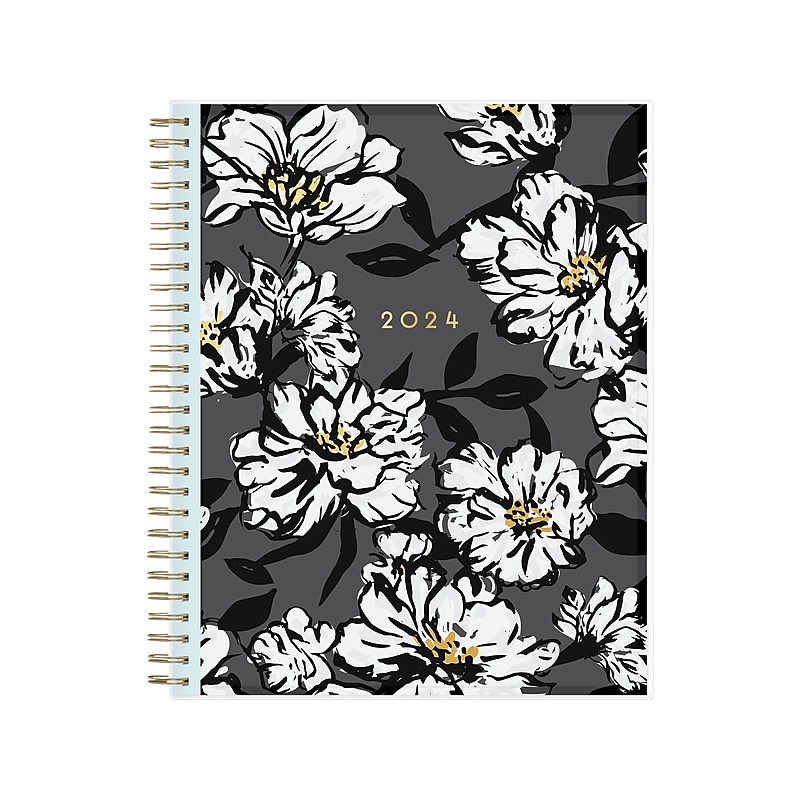2024 Blue Sky Baccara Dark 8" x 10" Monthly Planner, Multicolor (110216-24) image 1