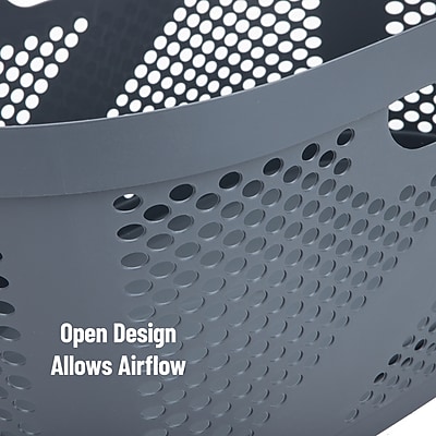 Mind Reader 10.57-Gallon Laundry Basket - Thumbnail 5