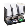 Mind Reader 6-Compartment Metal Multipurpose Countertop Organizer, Black (UPMESH-BLK)~#|#~EF4C0C8A-B42D-4DC6-81E416864EB821C4_sc7