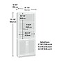 Sauder Aspen Post 71"H 5-Shelf Bookcase, Pebble Pine (433965)~#|#~EF59D183-ED39-4253-9D95E62A29C3B19F_sc7