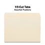Staples 30% Recycled File Folders, 1/3-Cut Tab, Letter Size, Manila, 250/Box (ST56673-CC)~#|#~EF5DA868-CCB5-4E47-831407E47BA67CBE_sc7