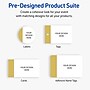 Avery Laser/Inkjet Square Multipurpose Labels, 2" x 2", White, 120/Pack (S00-DJP)~#|#~EF60968B-E7B2-44C5-A0C3391B166C4B7D_sc7