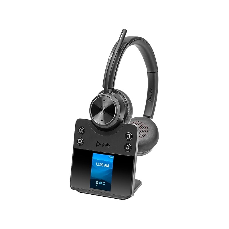 Poly Savi 7420 Office Series Wireless Noise Canceling Bluetooth Stereo On-Ear Headset (8L567AA#ABA) image 1