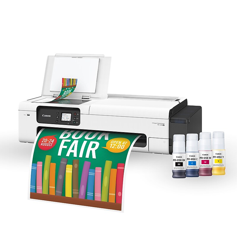 Canon imagePROGRAF TC-20M Wireless Wide Format Color All-In-One Inkjet Printer (5816C002) image 1