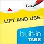 Pendaflex Ready-Tab Reinforced Hanging File Folder, 5-Tab, Letter Size, Yellow, 25/Box (42624)~#|#~EF65F668-7B2E-4063-9866477BD5DE24ED_sc7