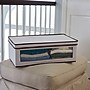 Household Essentials Large Canvas Vision Storage Box with Clear Front Panel, Cream (HH514)~#|#~EF694F13-14E4-4C58-8FD1ACF93B67AF75_sc7