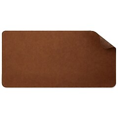 Staples TECH Anti-Slip Faux Leather Desk Pad, 31.5