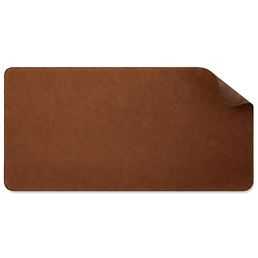 Staples TECH Anti-Slip Faux Leather Desk Pad, 31.5