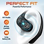 Delton O104 Open-Ear Wireless Bluetooth Earbuds with Charging Case, USB-C/A, Black (DBHO104)~#|#~EF6FB8E2-7950-4F01-828B4B5D2703C6CA_sc7