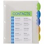 Avery Style Edge Insertable Plastic Dividers with Pocket, 5 Tabs, Multicolored (11292)~#|#~EF75C9C1-47E8-4D91-ADFB96517EBCA446_sc7
