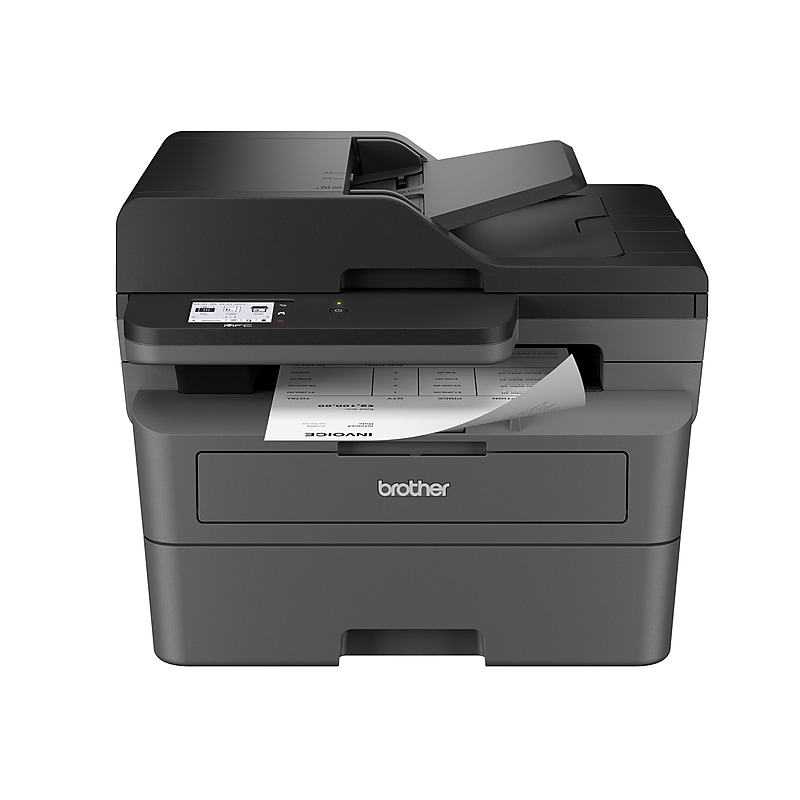 Brother MFC-L2820DW Compact Wireless Black & White Printer, All-In-One, Print, Scan, Copy, Fax, Refresh Subscription Ready image 1