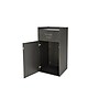 Alpine Industries Wood Trash Can, 40 Gallon, Black, 2/Pack (476-BLK-2PK)~#|#~EF77C87E-1F64-497A-99443C089B0EF700_sc7