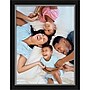 Amanti Art Eva Black Silver Narrow 18" x 24" Polystyrene Picture Frame, Matte (A42677345836)~#|#~EF790F22-EAA6-4B2E-A1D926E55CF29BF9_sc7