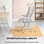 Anji Mountain Standard Bamboo Carpet & Hard Floor Chair Mat with Lip, 55" x 57", Natural (AMB24008)~#|#~EF799C07-7B7A-4A05-96DB205CAEBC42A9_sc7