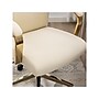 Thomasville Furniture Jolie Ergonomic Fabric Swivel Desk Chair, Cream (60068-CRM)~#|#~EF836FCC-156B-42EF-ACA0180E6297069F_sc7