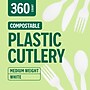 Perk™ Eco Compostable PLA Assorted Cutlery, Medium-Weight, White, 360/Pack (PK56205)~#|#~EF890431-AB88-4AA6-83386DE304723124_sc7