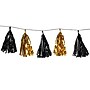 Beistle Metallic Tassel Garland Party, Black/Gold, 2/Pack (59927-BKGD)~#|#~EF8E58B6-B37D-40AC-BF531B40452C3400_sc7