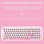 SaharaCase Wireless Ergonomic Keyboard and Laser Mouse Combo, Pink (KB15)~#|#~EF8F13E8-392F-4E4C-A5494E89660A0DE9_sc7