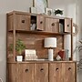 Sauder Cannery Bridge 66"W Desktop Hutch, Sindoori Mango (429512)~#|#~EF8F8090-236B-4B17-A4638E3B402265B0_sc7