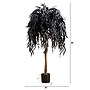Nearly Natural Artificial Halloween Black Willow Tree, 4' (T5196)~#|#~EF8FF82E-1E47-44F4-BF16A65471732634_sc7