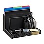 Mind Reader 8-Compartment Metal Mesh Desk Organizer and Office Supplies, Black (DORGSET-BLK)~#|#~EF941F83-0BFB-47E2-BF73FC54D7094891_sc7