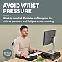 Fellowes Breyta Foam Palm Support Wrist Rest, Black (100145453)~#|#~EFA2E66A-8408-4198-B6FD9B79E11767F6_sc7