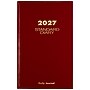 2027 AT-A-GLANCE Hardcover Diary, 7.75" x 12", Ruled, Red (SD377-13-27)~#|#~EFA39F34-0A90-4691-ABAA4C94082586DA_sc7