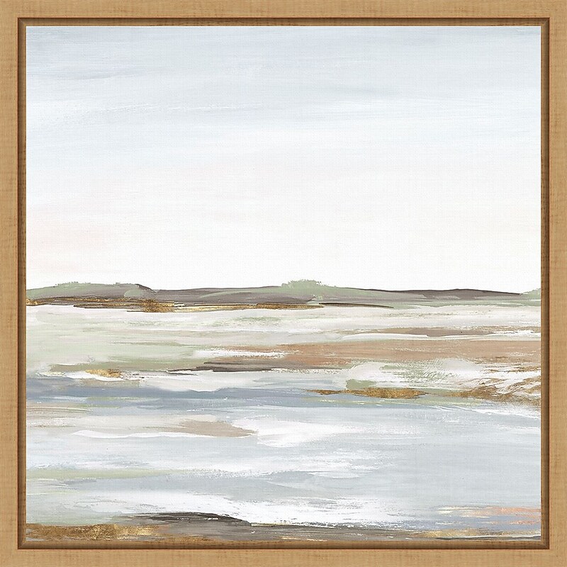 Amanti Art Vastness I (Landscape) by Eva Watts Framed Canvas Wall Art Print, 16" x 16" (A42675376581) image 1