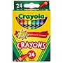 Crayola® Crayons, Assorted Colors, 24/Box (523024)~#|#~EFA6E1CD-D33E-499E-80C60408C7458DE7_sc7