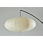 Adesso Corinne 80" Antique Bronze Floor Lamp with Oval Off-White Shade (5024-01)~#|#~EFB0DDFF-3E40-49C8-A2921DE38BC17DD8_sc7