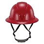 Ergodyne Skullerz 8963 PC-ABS Type II, Class E, 6-point Ratchet Suspension Full Brim Safety Helmet, Red (60544)~#|#~EFB3587B-BA15-4DBE-86A1987B94B58702_sc7