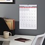 2026 Staples 12" x 17" Monthly Wall Calendar, White/Red/Gay (ST53913-26)~#|#~EFB4050F-A6C4-482B-AAD44DBE10A0FCE7_sc7